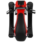 Снегокат Snowpatrol 2, со спинкой, с фонариком, красный, чёрный, SND4/1 Nika Kids - Фото 7