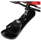 Снегокат Snowpatrol 2, со спинкой, с фонариком, красный, чёрный, SND4/1 Nika Kids - Фото 8