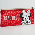 Пенал мягкий, 1 отделение, 95×205 мм, ПВХ, «Минни Маус» - Фото 3