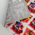 Бумага упаковочная глянцевая двусторонняя, 70х100 см, Трансформеры, (комплект 10 шт) - фото 51058187