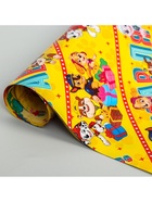 Бумага упаковочная глянцевая двусторонняя, 60х90 см, Щенячий патруль (комплект 10 шт) - фото 45120404