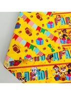 Бумага упаковочная глянцевая двусторонняя, 60х90 см, Щенячий патруль (комплект 10 шт) - фото 45120405