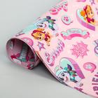 Бумага упаковочная глянцевая двусторонняя, 60 x 90 см «Скай», Щенячий патруль (комплект 10 шт) - фото 27558193