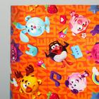 Бумага упаковочная глянцевая двусторонняя, 60*90 см, Смешарики (комплект 10 шт) - фото 34733199