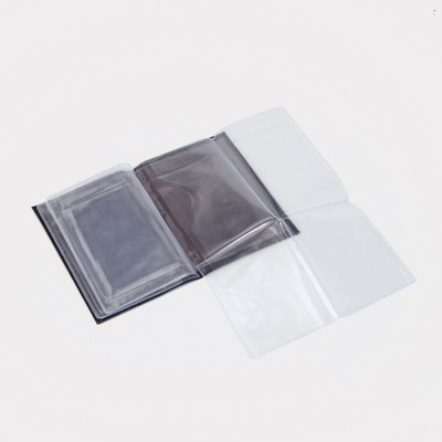 Обложка для автодокументов, цвет чёрный