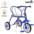 Велосипед трёхколёсный Micio TR-311, колёса 8"/6", цвет красный, голубой, розовый, зелёный, синий, жёлтый - Фото 1