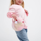Сумка детская для девочки Волшебный единорог на молнии, цвет розовый - Фото 10