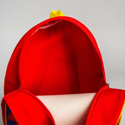 Рюкзак детский для мальчика, 23×21×10 см, Человек-паук