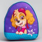 Рюкзак детский для девочки, 23х21х10 см, Щенячий патруль - Фото 4