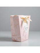 Пакет для цветов трапеция Enjoy, 10 х 23 х 23 см (комплект 5 шт) - фото 68051119