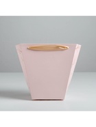 Пакет для цветов трапеция Enjoy, 10 х 23 х 23 см (комплект 5 шт) - фото 68051116