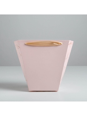 Пакет для цветов трапеция Enjoy, 10 х 23 х 23 см (комплект 5 шт)