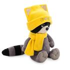 Мягкая игрушка «Енотик Дэнни» в шапке котёнка 20 см - Фото 3