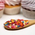 Новогодняя посыпка кондитерская «Звездочки», цветные, 50 г - Фото 2