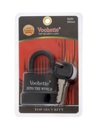 Замок навесной, 55 мм, медный цилиндр, влагозащищенный, короткая дужка, 3 ключа МИКС  (артикул 5392200)  большой выбор товаров оптом и в розницу по низким ценам с доставкой