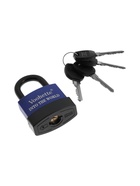 Замок навесной, 55 мм, медный цилиндр, влагозащищенный, короткая дужка, 3 ключа МИКС  (артикул 5392200)  большой выбор товаров оптом и в розницу по низким ценам с доставкой