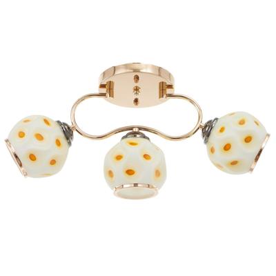 Люстра 6701/3 3х40Вт Е27 медный 54х54х26 см МОДЕЛЬ:GMN-0110,