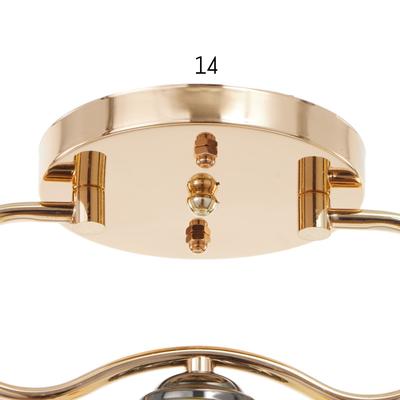 Люстра 6701/3 3х40Вт Е27 медный 54х54х26 см МОДЕЛЬ:GMN-0110,