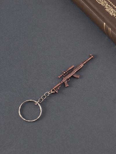 Брелок металл "Винтовка с прицелом" МИКС 6,3х1,5 см