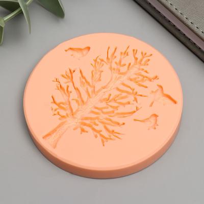 Молд силиконовый "Дерево" 7 см МИКС