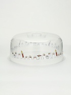 Крышка для микроволновой печи «Гуси», 25×25×10 см 5506116