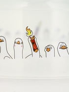 Крышка для микроволновой печи «Гуси», 25×25×10 см - Фото 3