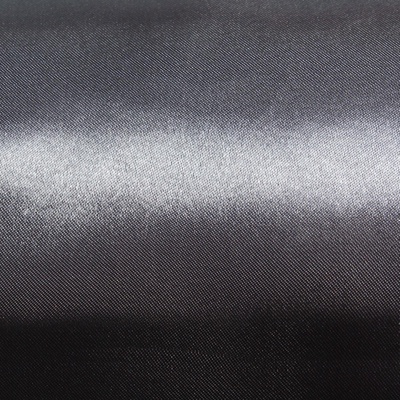 Ткань атлас для рукоделия и шитья, однотонный серый, ширина 150 см