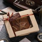 Шоколадная фигурка «Пряжка», 80 г - Фото 2