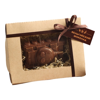 Шоколадная фигурка «Танк», 80 г