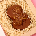 Бельгийский шоколад «8 марта. Три тюльпана», 80 г - Фото 2