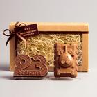 Бельгийский шоколад, 2 в 1 «23 февраля №2 + Танк», 160 г - Фото 3