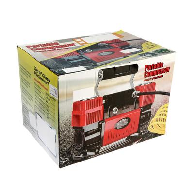 Компрессор автомобильный, двухпоршневой в сумке, 12В, 150 л/мин, провод 350 см