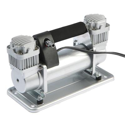 Компрессор автомобильный, двухпоршневой в сумке, 12В, 150 л/мин, провод 350 см