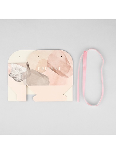 Коробка-переноска для цветов складная Present, 17×13×7 см