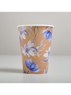 Стакан для цветов «Цветы», 350 мл  (артикул 5426037)  большой выбор товаров оптом и в розницу по низким ценам с доставкой