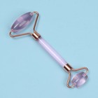 Массажёр для лица и зоны декольте, 14 × 5,5 см, двусторонний, хрусталь - Фото 2