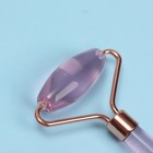 Массажёр для лица и зоны декольте, 14 × 5,5 см, двусторонний, хрусталь - Фото 3