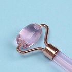 Массажёр для лица и зоны декольте, 14 × 5,5 см, двусторонний, хрусталь - Фото 4