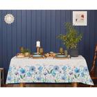 Скатерть «Этель. Незабудки», 149×110 см, 100% хлопок, саржа 190 г/м² - Фото 2