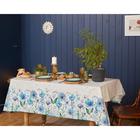 Скатерть «Этель. Незабудки», 149×110 см, 100% хлопок, саржа 190 г/м² - Фото 3