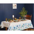 Скатерть «Этель. Незабудки», 149×110 см, 100% хлопок, саржа 190 г/м² - Фото 5