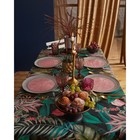 Скатерть «Этель» Tropical parrots 149×110 см, 100% хлопок, саржа 190 г/м² - Фото 6