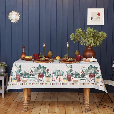 Скатерть «Этель» Hygge 149×220 см, 100% хлопок, саржа 190 г/м²
