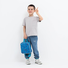 Рюкзак детский на молнии, цвет синий - Фото 3