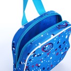 Рюкзак детский на молнии, цвет синий - Фото 8