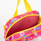 Рюкзак детский на молнии, наружный карман, цвет розовый - Фото 7