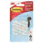 Легкоудаляемый крючок для ключей на прозрачной основе Command, набор 6 шт. - Фото 4