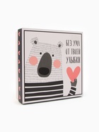 Подарочный набор "Ты супер" маска для сна, носки 3 пары - фото 809516602