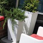 Кашпо RATO SQUARE, 2 предмета: внутренняя и наружная ёмкости, 11 и 26.6 л, цвет белый - Фото 3