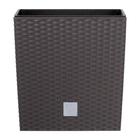 Кашпо RATO LOW, 2 предмета: внутренняя и наружная ёмкости, 21 и 32 л, цвет венге - Фото 1